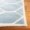 Safavieh Chatham Hand Tufted Rectangle RugBlue & Ivory 4 x 6 ft. CHT755B-4 - alternate 2